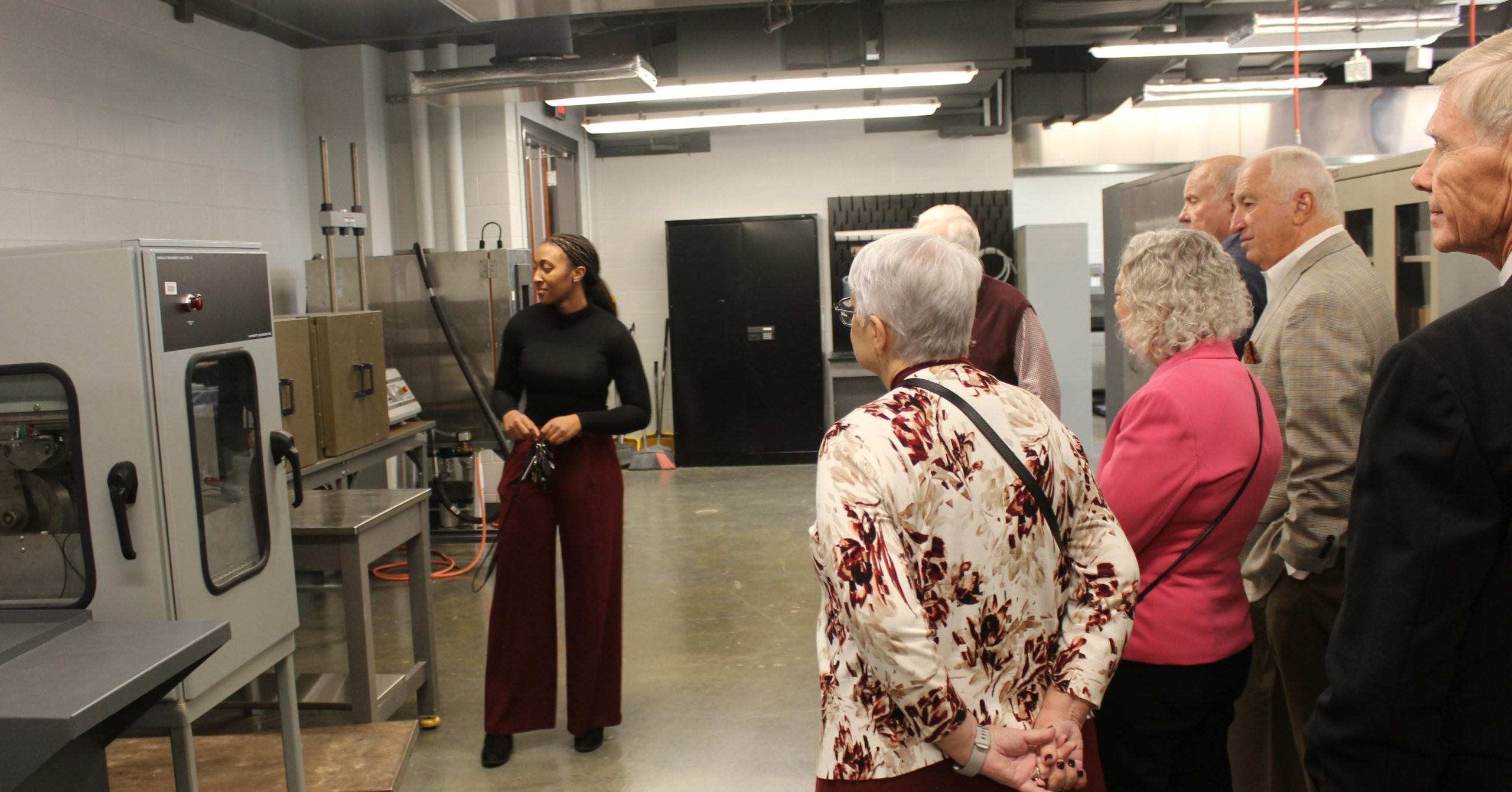 (2021) Bagley College of Engineering Advisory Council Tour of Rula Hall – Starkville, MS