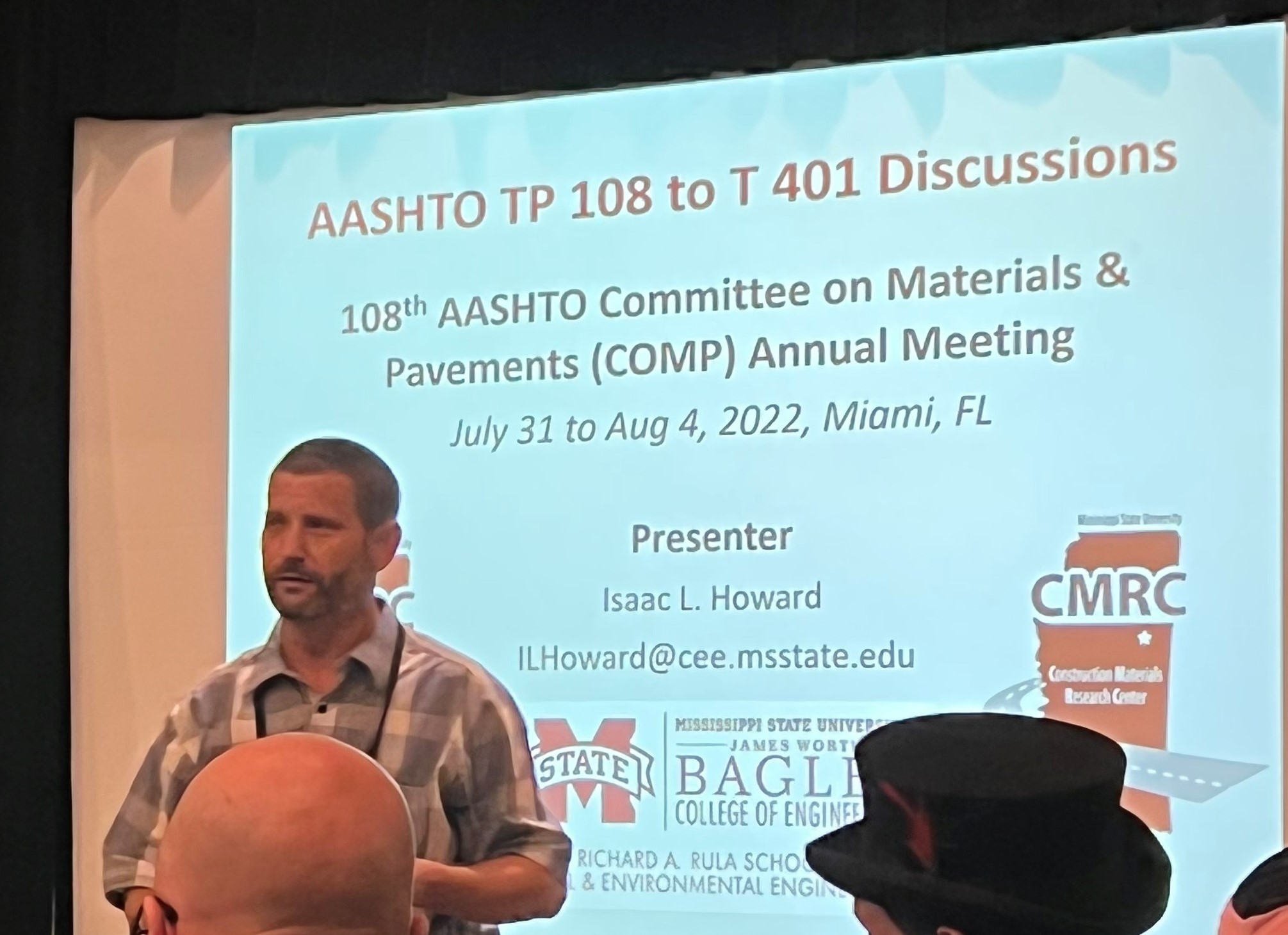 (2022) AASHTO Committee on Materials and Pavements (COMP) Annual Meeting – Miami, FL